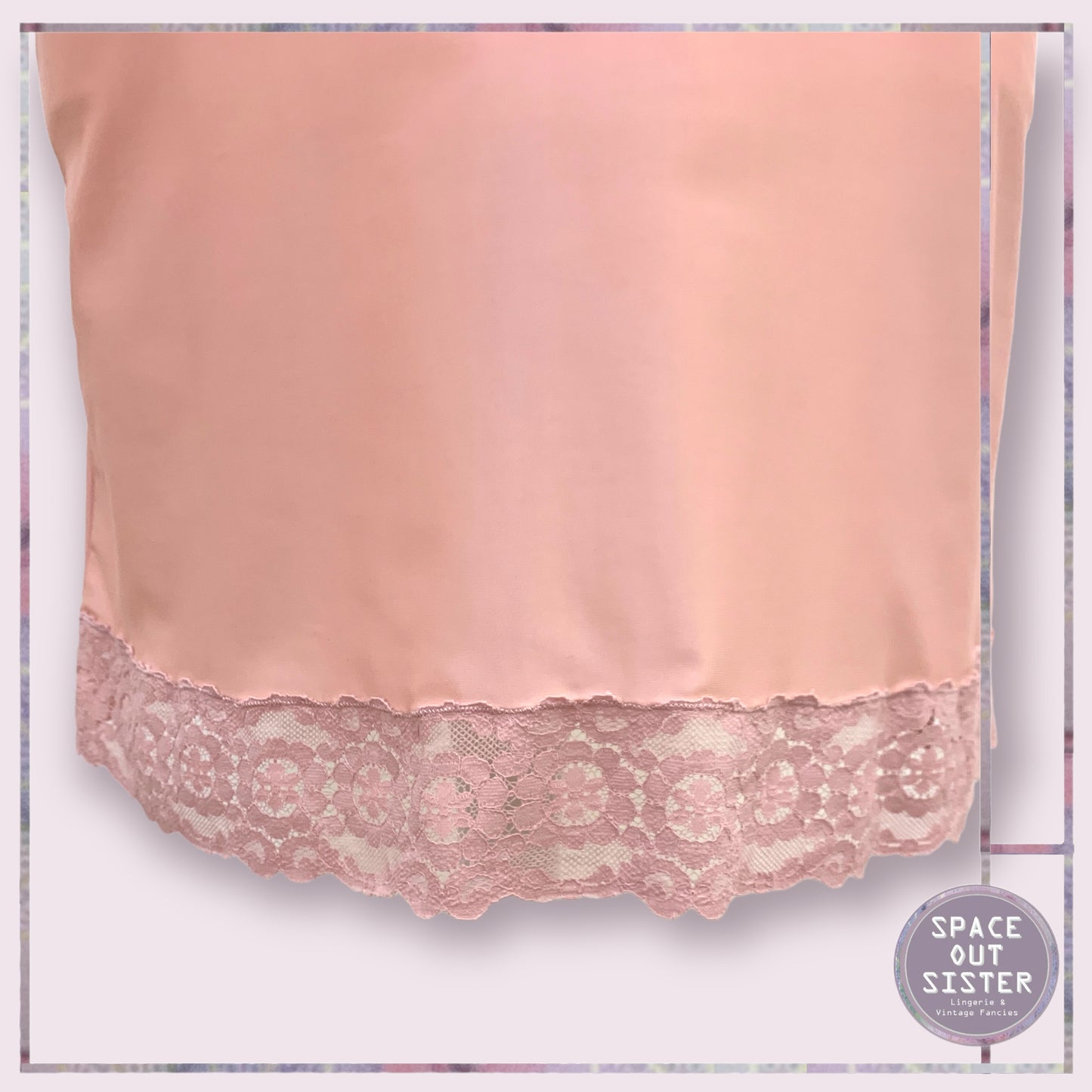 Vintage Dusky Pink Slip